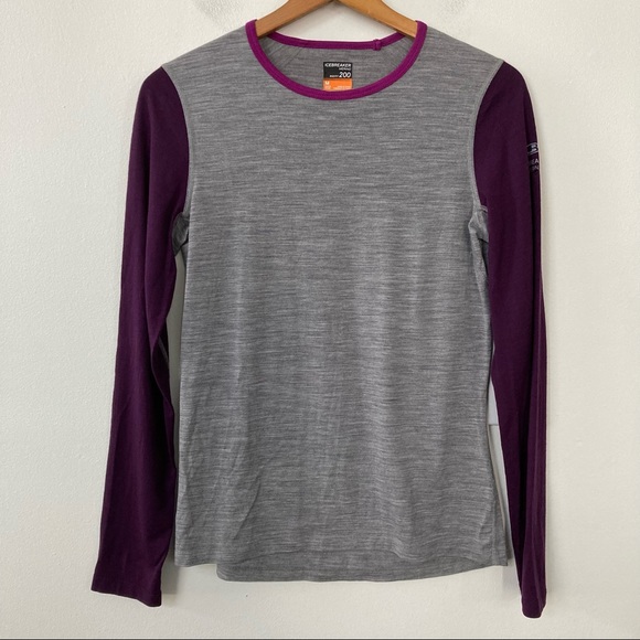 Icebreaker Merino Wool Bodyfit 200 Long Sleeve T-shirt - Picture 1 of 7